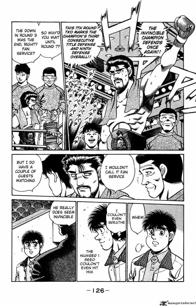 Hajime no Ippo: Fighting Spirit, Chapter 157 image 04
